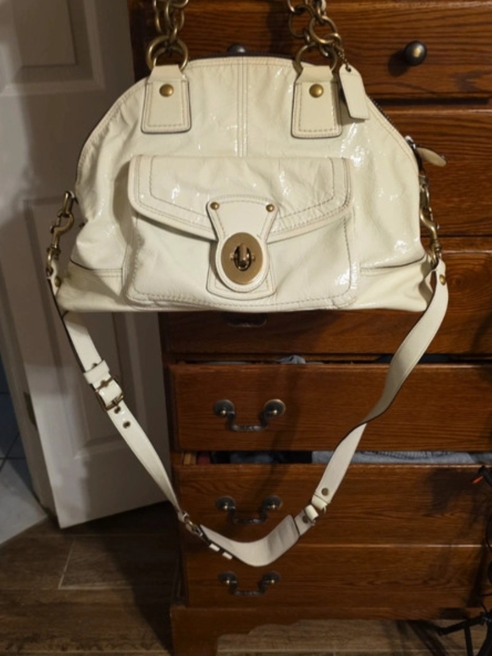 RARE VINTAGE COACH FRANCINE LEGACY SATCHEL NWOT